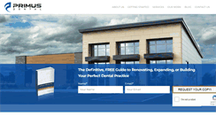 Desktop Screenshot of primusdentalsolutions.com